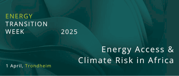 Workshop: Energy Access & Climate Risk in Africa