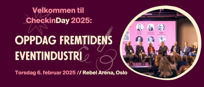 CheckinDay 2025: Oppdag fremtidens eventindustri