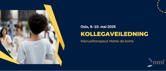 Oslo, 9. - 10. mai 2025: Kollegaveiledning